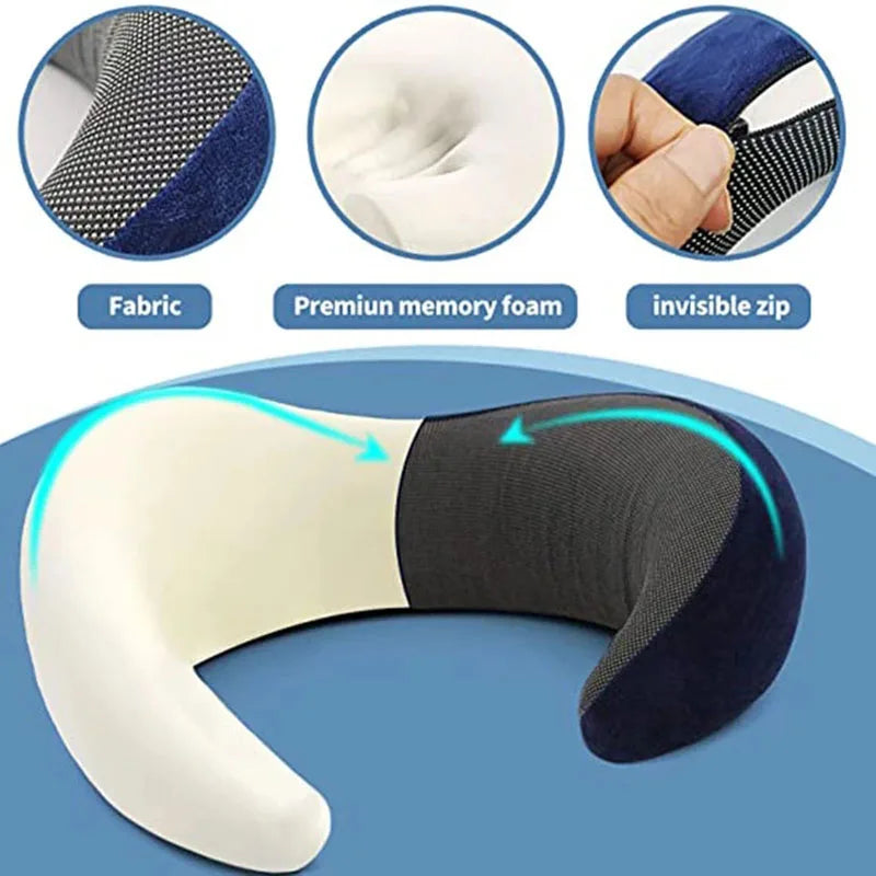 DreamEase Memory Foam Neck Pillow