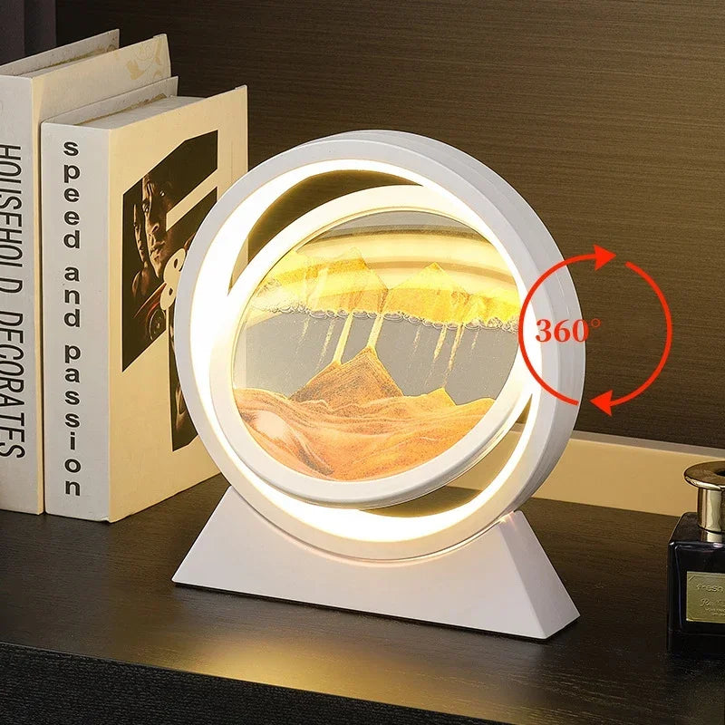 Illusion Moving Sand Art Table Lamp